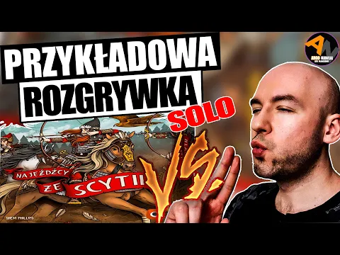 NAJEŹDŹCY ZE SCYTII przykładowa rozgrywka SOLO zasady gry [2021]