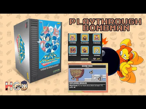 Bomb Man! Session of MM1 Mega Man Adventures! - Home Gamer Dad