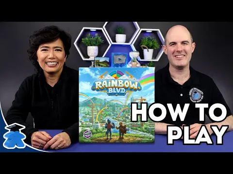 Rainbow Blvd - How to Play. Complete, Clear, Concise Board Game Tutorial