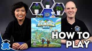 Rainbow Blvd - How to Play. Complete, Clear, Concise Board Game Tutorial