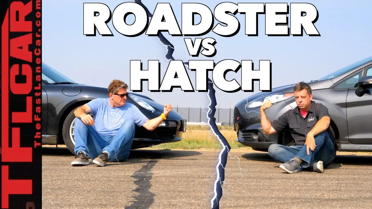 Gameshow: Is a Porsche Boxster Faster Than a Ford Fiesta ST? Ep.10