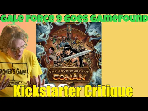 The Adventures of Conan - Kill People With Dice - Kickstarter Critique Review