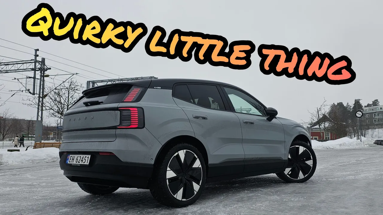 Weird little Quirks in Volvo's EX30 🤪