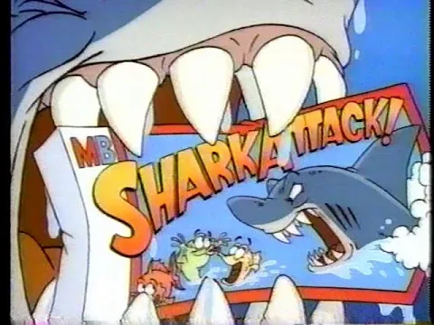 'Shark Attack!' board game (Milton-Bradley, 1991) Commercial