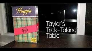 Haggis ~ Taylor's Trick-Taking Table