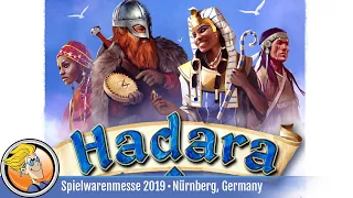 Hadara — game overview at Spielwarenmesse 2019