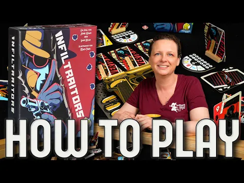 Infiltraitors - How to Play - complete rules in 6 minutes - BoardgameNinja