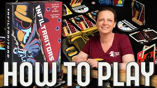 Infiltraitors - How to Play - complete rules in 6 minutes - BoardgameNinja