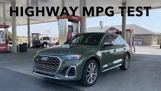 I’m Speechless! 2021 Audi SQ5 Sportback Highway MPG Test