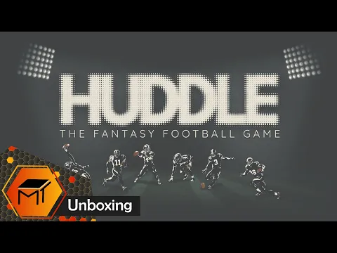 Huddle A Fantasy Football Boardgame l Unboxing
