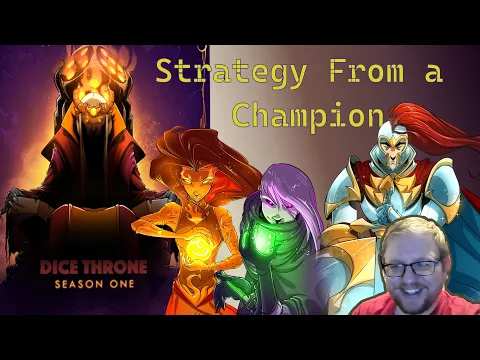 Dice Throne Strategy from GenCon Champion Bob Peavyhouse