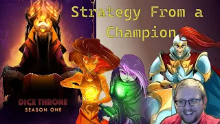 Dice Throne Strategy from GenCon Champion Bob Peavyhouse