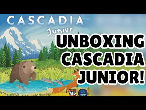 Unboxing Cascadia Junior: A Cute, Nature-Themed Game for Kids!
