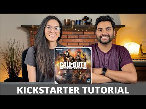 Call of Duty: The Board Game - Kickstarter Tutorial (One Round)