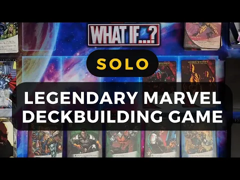 Legendary Marvel Deckbuilding Game | What If...? Solo Mode | DaniCha