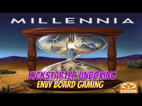 Millennia Kickstarter Unboxing