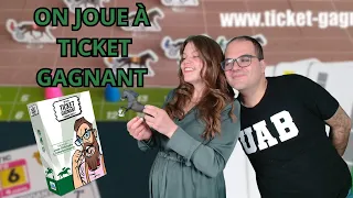 { Règles Et Partie }  ON JOUE À TICKET GAGNANT | Jeu De Société | Bouvier International