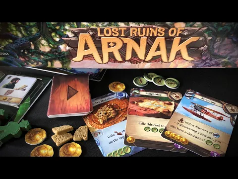 Lost Ruins of Arnak - SOLO - ROUND 1