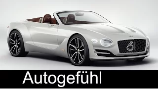 Bentley EXP 12 6e Exterior & Interior Preview - Autogefühl