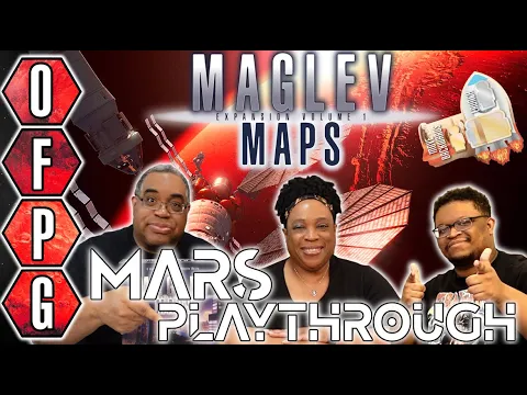 OFPG - Maglev Metro Maps: Mars Playthrough (The Red Planet Awaits!)