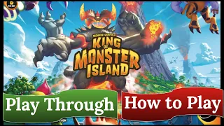 King of Monster Island: How to Play & Play Through