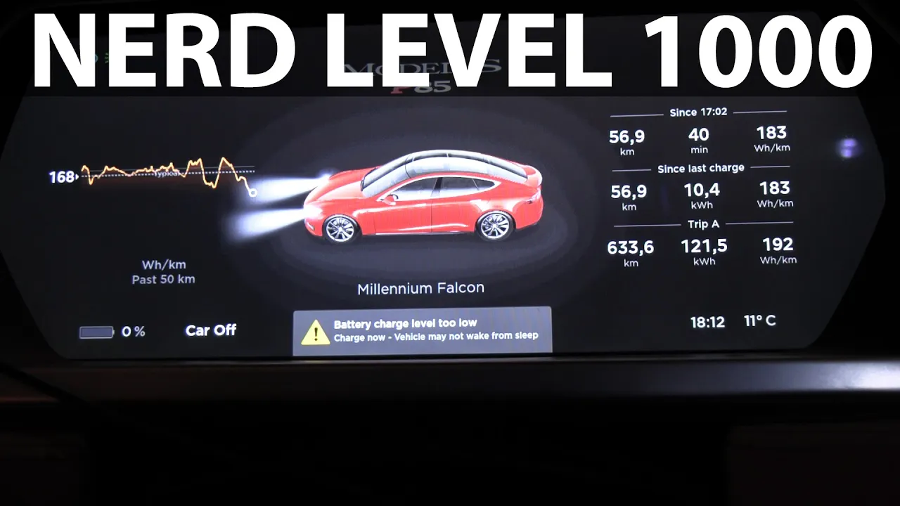 Trying to calibrate 6 year old Tesla Model S battery