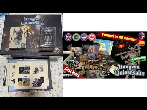 Dungeon Universalis 1.2 What should be there : Unpack, Unbox and Storage of the mega box RPG System