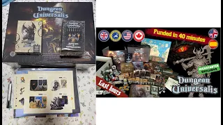 Dungeon Universalis 1.2 What should be there : Unpack, Unbox and Storage of the mega box RPG System