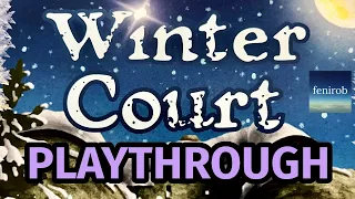 Winter Court Board Game | Playthrough