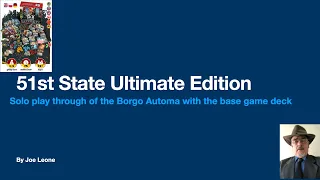 51st State How to solo with Borgo Automa