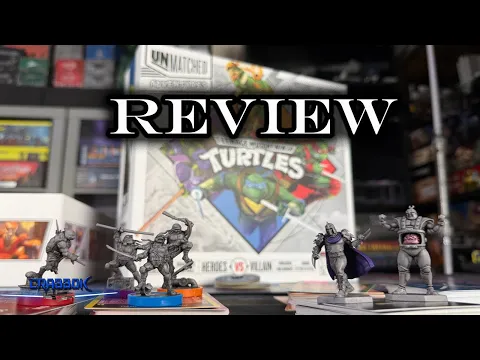 Unmatched Adventures - Teenage Mutant Ninja Turtles Heroes vs Villain Review