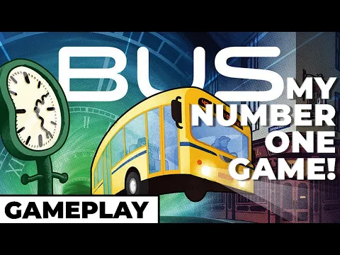 BoardGameCo Plays My Favorite Board Game - Bus by Splotter