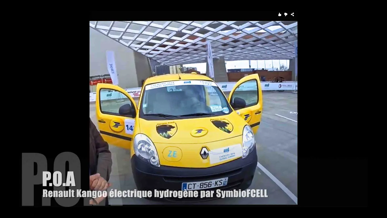 Renault Kangoo électrique à prolongateur hydrogène (Symbio FCell)