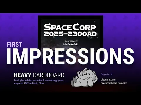 SpaceCorp First Impressions by Heavy Cardboard
