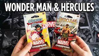 Unboxing Wonder Man and Hercules - Marvel Champions