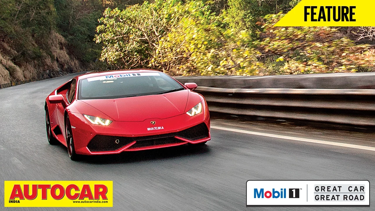 Mobil1 Presents Great Car Great Road | Lamborghini Huracan | Autocar India