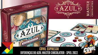 Covil Expresso - O Que Muda no Azul Master Chocolatier- Spiel 2022