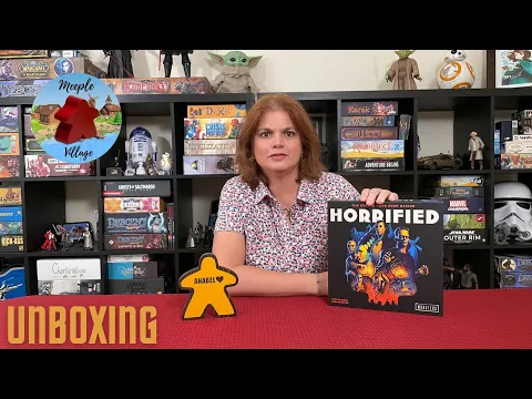 Horrified Board Game Unboxing