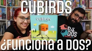 Cubirds - ¿Funciona a dos? - Maldito Games