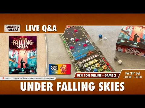 Under Falling Skies playthrough - Gen Con Online - Game 2
