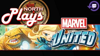 Marvel United Board Game Gameplay - Twitch Live Stream Replay