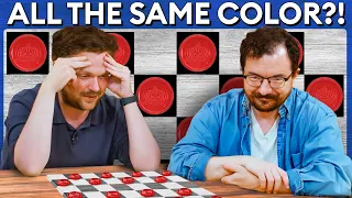 Checkers, But All The Same Color!! | House Rules