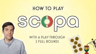 How to Play Scopa - With a Play Through - 2 Full Rounds