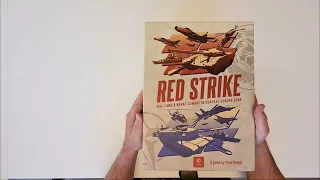 Red Strike Quick and dirty unboxing with designer Yves Rettel - VUCA Simulations