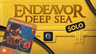 Endeavor: Deep Sea | Solo Board Game Tutorial and Playthrough