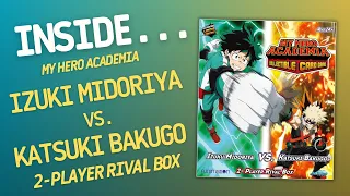 My Hero Academia CCG 2 Player Rival Box Izuki Midoriya Vs. Katsuki Bakugo | Inside #621