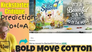 The Big Squeeze (B-) I Predict they go back to Kickstarter- Kickstarter Critique Review