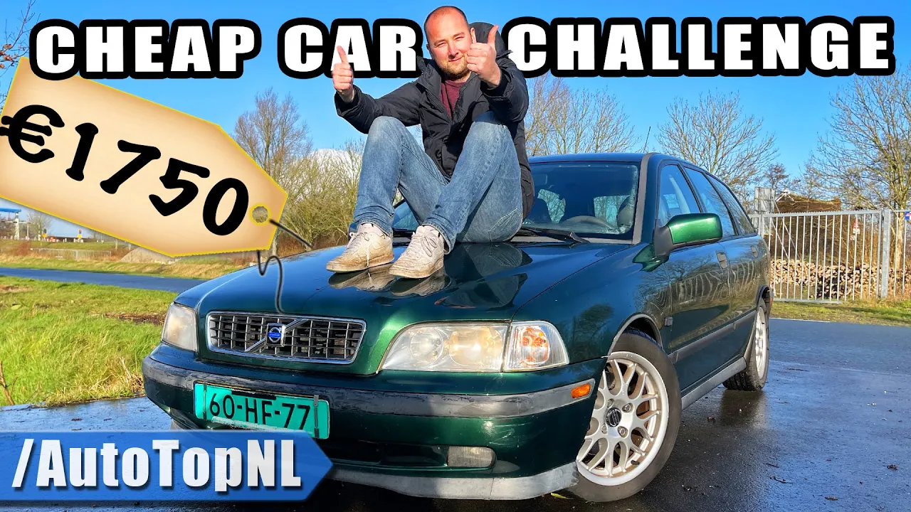 €2000 Car Challenge | Introducing our 200HP Volvo V40 T4! by AutoTopNL