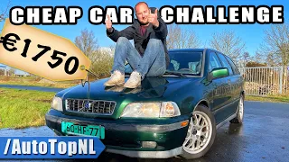 €2000 Car Challenge | Introducing our 200HP Volvo V40 T4! by AutoTopNL