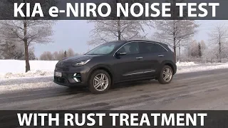 Kia e-Niro noise test (w/rust treatment)